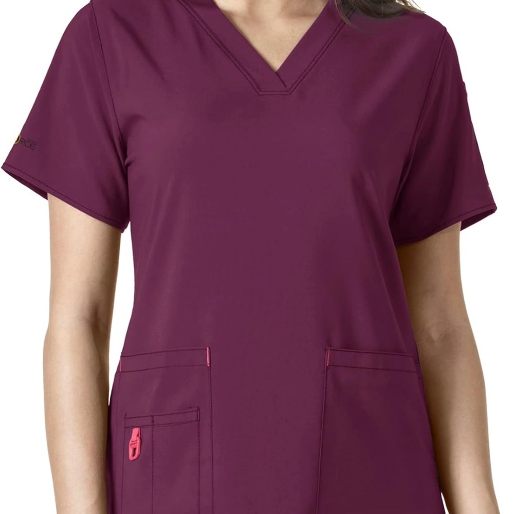 Carhartt Force Cross-Flex Modern Fit V-Neck Top (Scrub Top) Medium